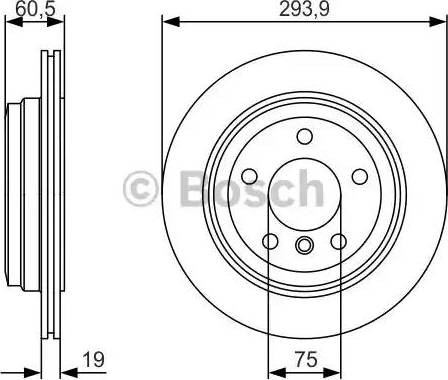 BOSCH 0 986 479 R34 - Discofreno www.autoricambit.com