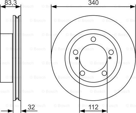 BOSCH 0 986 479 R29 - Discofreno www.autoricambit.com