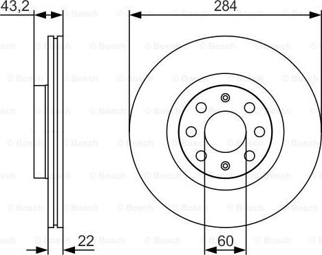 BOSCH 0 986 479 S91 - Discofreno www.autoricambit.com