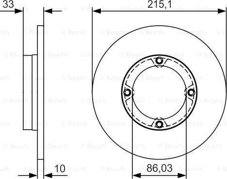 BOSCH 0 986 479 S69 - Discofreno www.autoricambit.com