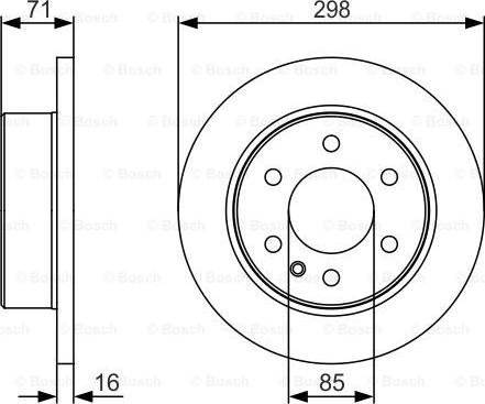 BOSCH 0 986 479 S05 - Discofreno www.autoricambit.com