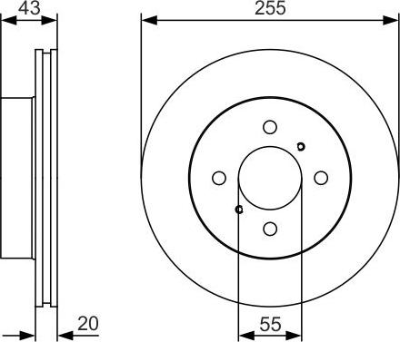 BOSCH 0 986 479 S13 - Discofreno www.autoricambit.com