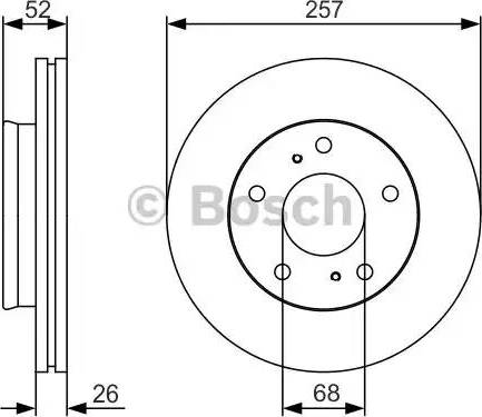 BOSCH 0 986 479 S89 - Discofreno www.autoricambit.com