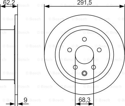 BOSCH 0 986 479 S71 - Discofreno www.autoricambit.com