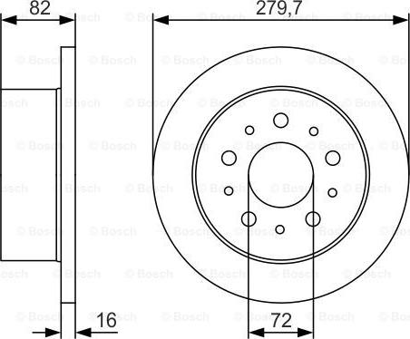 BOSCH 0 986 479 S73 - Discofreno www.autoricambit.com