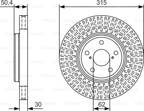 BOSCH 0 986 479 T40 - Discofreno www.autoricambit.com