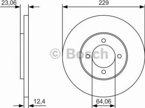 BOSCH 0 986 479 T67 - Discofreno www.autoricambit.com