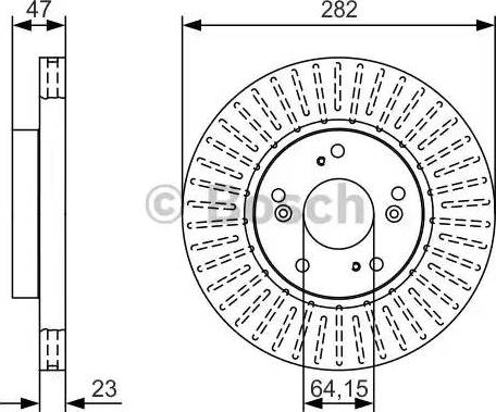 BOSCH 0 986 479 T17 - Discofreno www.autoricambit.com