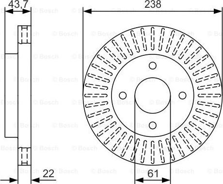 BOSCH 0 986 479 T31 - Discofreno www.autoricambit.com