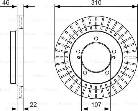 BOSCH 0 986 479 U99 - Discofreno www.autoricambit.com