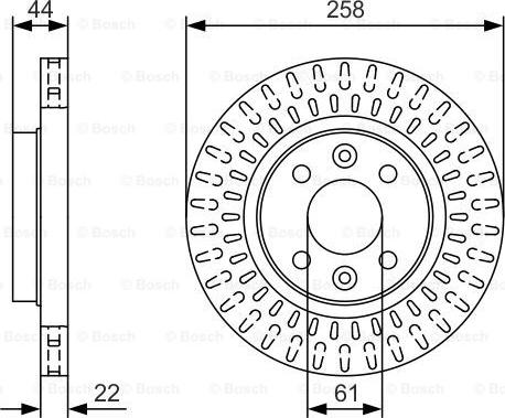 BOSCH 0 986 479 U50 - Discofreno www.autoricambit.com