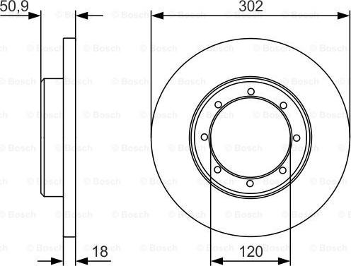 BOSCH 0 986 479 U60 - Discofreno www.autoricambit.com