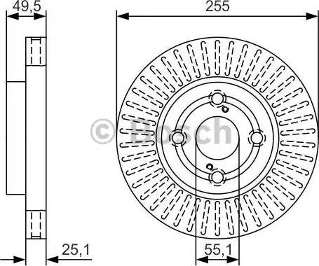 BOSCH 0 986 479 U14 - Discofreno www.autoricambit.com