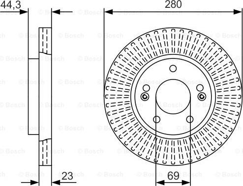 BOSCH 0 986 479 U82 - Discofreno www.autoricambit.com