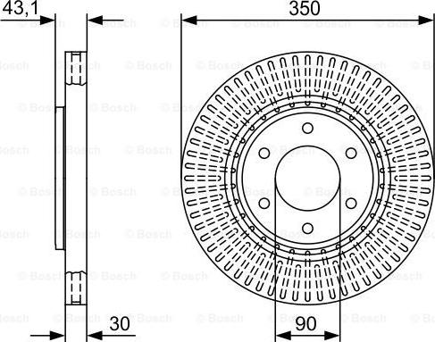 BOSCH 0 986 479 V51 - Discofreno www.autoricambit.com