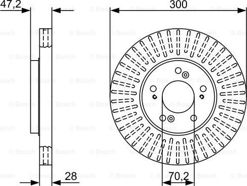 BOSCH 0 986 479 V58 - Discofreno www.autoricambit.com