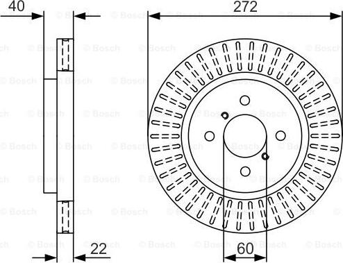 BOSCH 0 986 479 V08 - Discofreno www.autoricambit.com