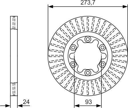 BOSCH 0 986 479 V36 - Discofreno www.autoricambit.com