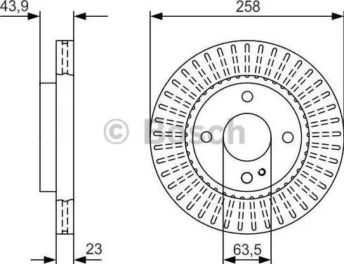 BOSCH 0 986 479 V27 - Discofreno www.autoricambit.com