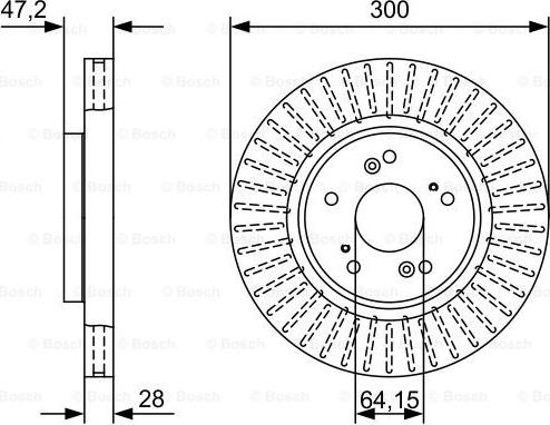 BOSCH 0 986 479 W48 - Discofreno www.autoricambit.com