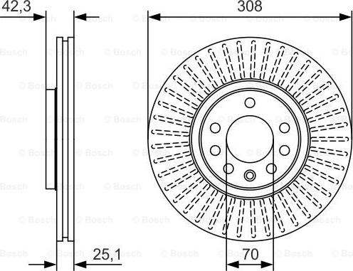 BOSCH 0 986 479 W59 - Discofreno www.autoricambit.com