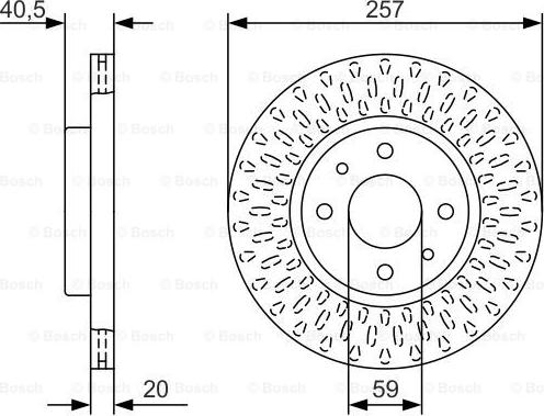 BOSCH 0 986 479 W68 - Discofreno www.autoricambit.com