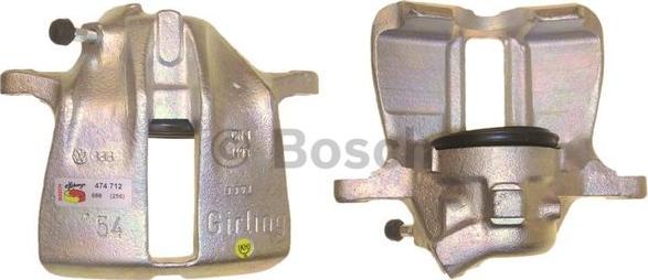 BOSCH 0 986 474 712 - Pinza freno www.autoricambit.com