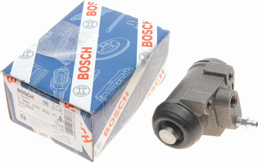 BOSCH 0 986 475 906 - Cilindretto freno www.autoricambit.com