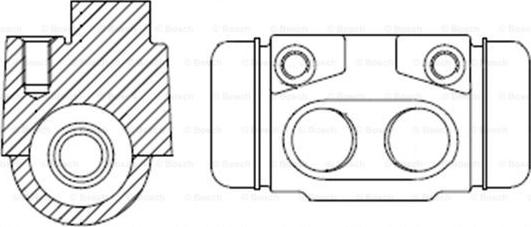 BOSCH 0 986 475 502 - Cilindretto freno www.autoricambit.com