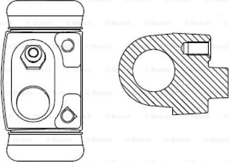 BOSCH 0 986 475 847 - Cilindretto freno www.autoricambit.com