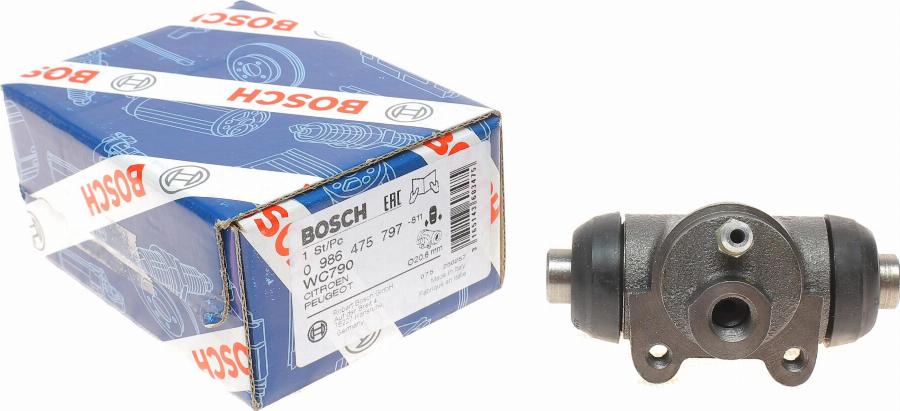 BOSCH 0 986 475 797 - Cilindretto freno www.autoricambit.com