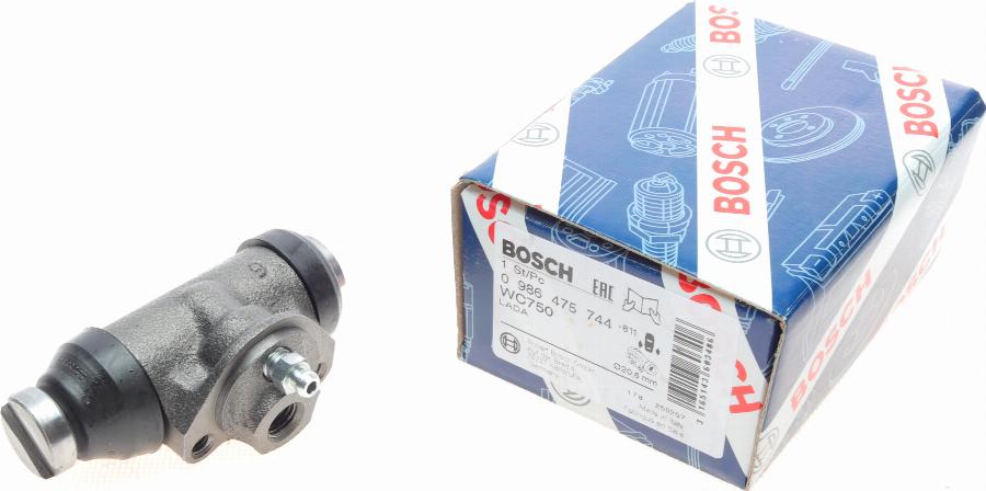 BOSCH 0 986 475 744 - Cilindretto freno www.autoricambit.com