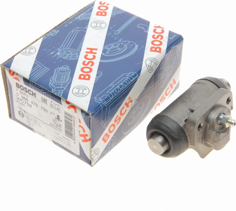 BOSCH 0 986 475 750 - Cilindretto freno www.autoricambit.com