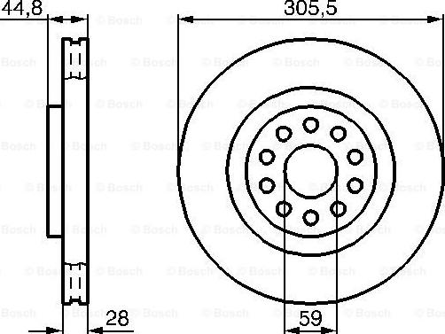 BOSCH 0 986 478 963 - Discofreno www.autoricambit.com