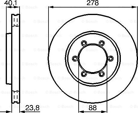 BOSCH 0 986 478 967 - Discofreno www.autoricambit.com