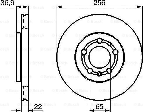 BOSCH 0 986 479 B58 - Discofreno www.autoricambit.com