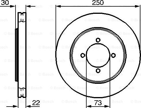 BOSCH 0 986 478 458 - Discofreno www.autoricambit.com