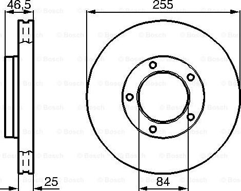 BOSCH 0 986 478 452 - Discofreno www.autoricambit.com