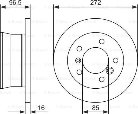 BOSCH 0 986 478 433 - Discofreno www.autoricambit.com