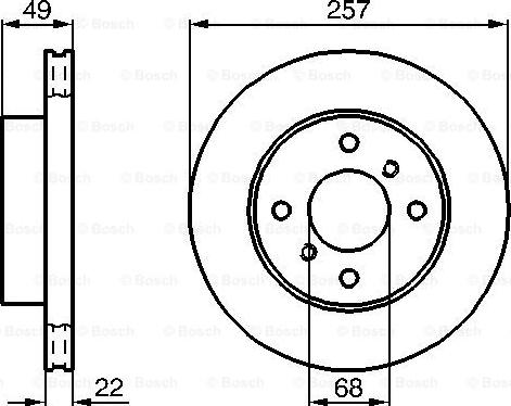 BOSCH 0 986 478 567 - Discofreno www.autoricambit.com