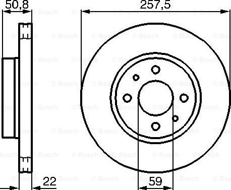 BOSCH 0 986 478 512 - Discofreno www.autoricambit.com