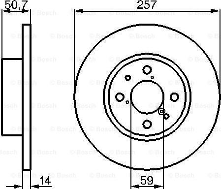 BOSCH 0 986 478 517 - Discofreno www.autoricambit.com