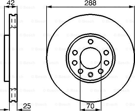 BOSCH 0 986 478 588 - Discofreno www.autoricambit.com