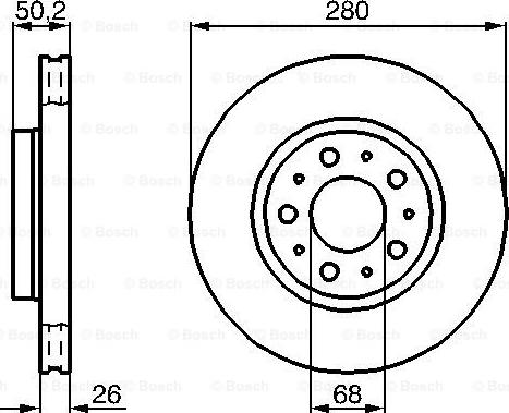 BOSCH 0 986 478 603 - Discofreno www.autoricambit.com