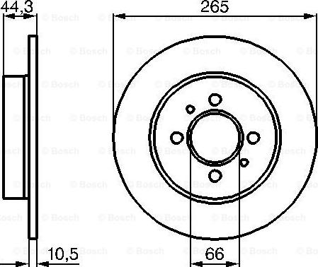 BOSCH 0 986 478 611 - Discofreno www.autoricambit.com