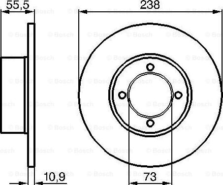 BOSCH 0 986 478 079 - Discofreno www.autoricambit.com