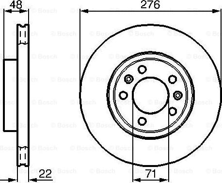 BOSCH 0 986 478 140 - Discofreno www.autoricambit.com