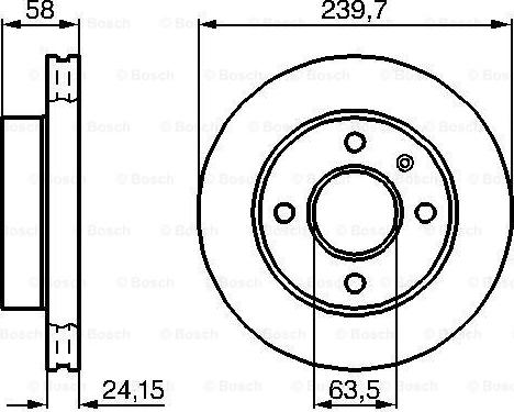 BOSCH 0 986 478 148 - Discofreno www.autoricambit.com