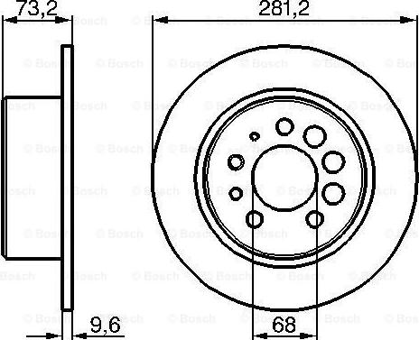 BOSCH 0 986 478 143 - Discofreno www.autoricambit.com