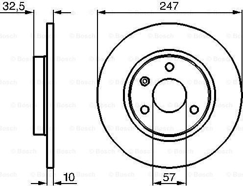 BOSCH 0 986 478 142 - Discofreno www.autoricambit.com